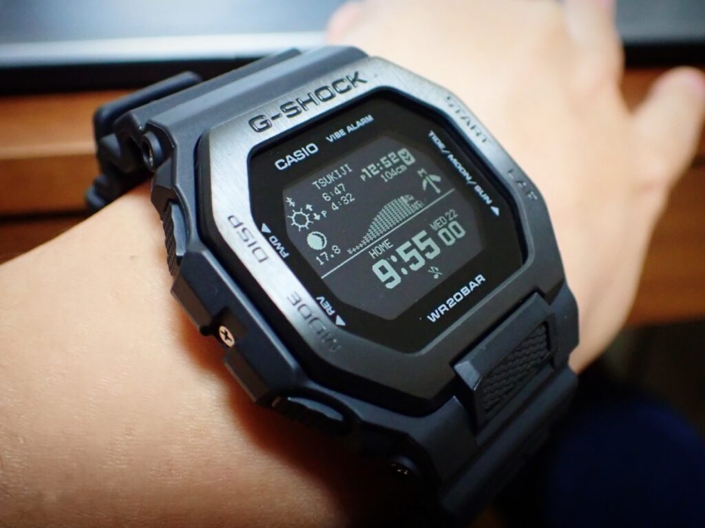 アングラー必携腕時計 〜G-SHOCK GBX-100〜 | 笹目橋近辺の釣り情報 